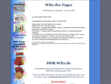 Tablet Screenshot of ddr-witz.de